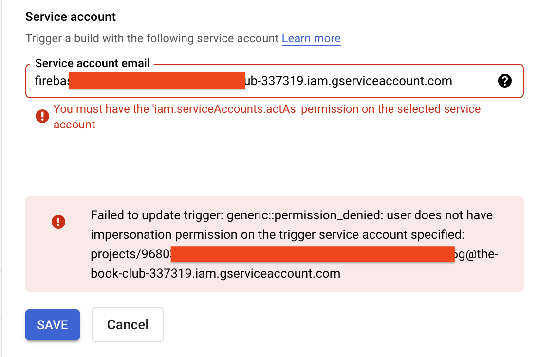 Friction: Service Account Hassles